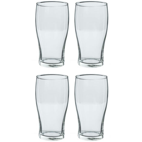 Pintgläser, Biergläser, 4er-Set, 570 ml