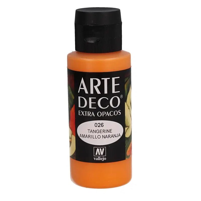 

Acrylicos Vallejo - PINTURA ACRILICA ARTE DECO VALLEJO 60 ML | COLOR: Naranja Oscuro 28 - Naranja Oscuro 28