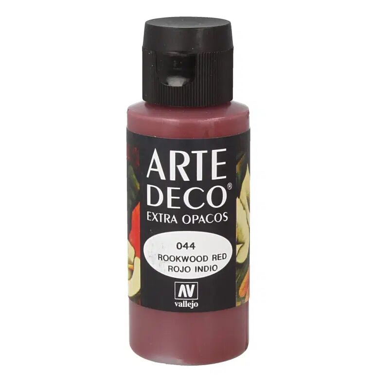 

Acrylicos Vallejo - PINTURA ACRILICA ARTE DECO VALLEJO 60 ML | COLOR: Rojo Indio 44 - Rojo Indio 44