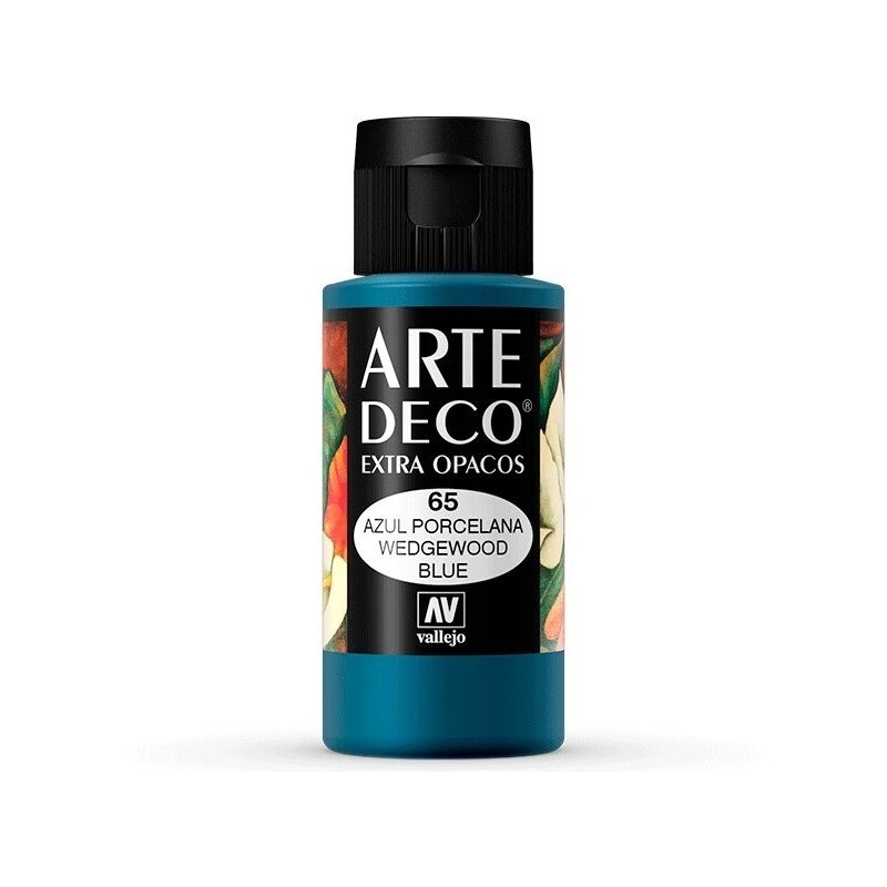 

Acrylicos Vallejo - PINTURA ACRILICA ARTE DECO VALLEJO 60 ML | COLOR: Azul Porcelana 65 - Azul Porcelana 65