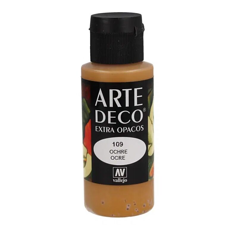 

PINTURA ACRILICA ARTE DECO VALLEJO 60 ML | COLOR: Ocre 109 - Ocre 109