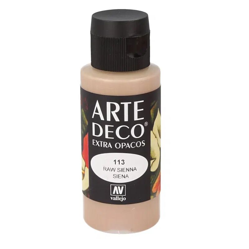 

Acrylicos Vallejo - PINTURA ACRILICA ARTE DECO VALLEJO 60 ML | COLOR: Siena 113 - Siena 113