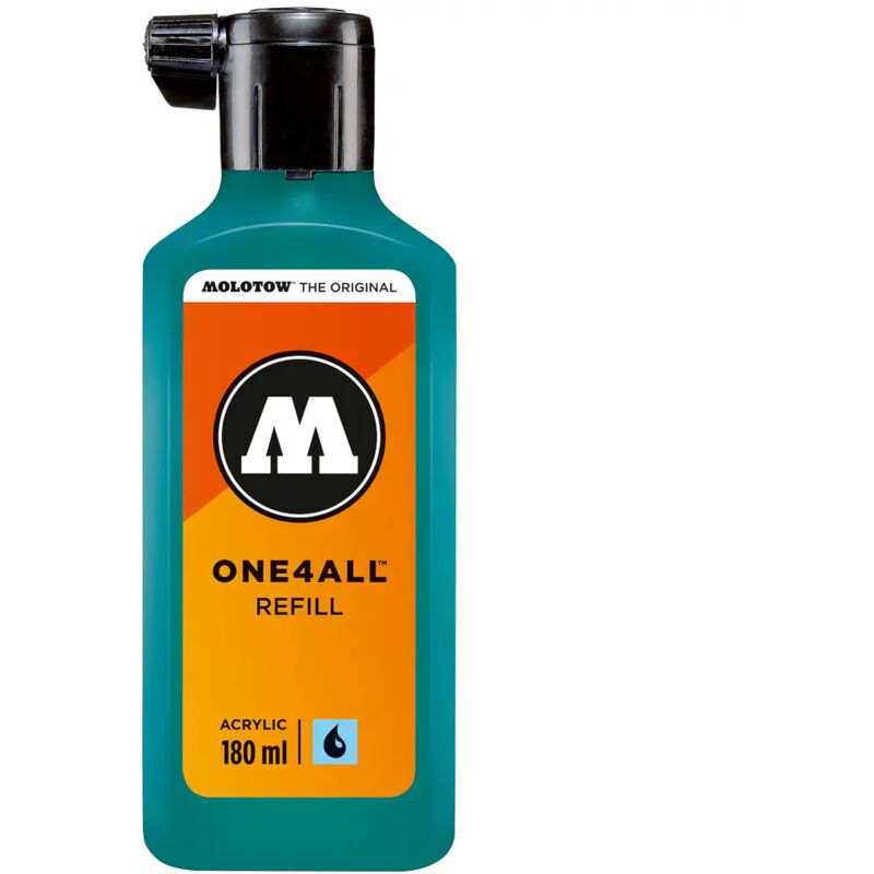 

Molotow - PINTURA ACRILICA ONE4ALL 180 ml | COLOR: 206 Lagoon Blue - 206 Lagoon Blue