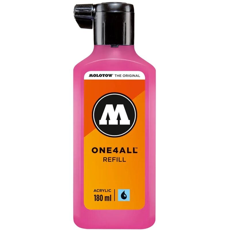 

Molotow - PINTURA ACRILICA ONE4ALL 180 ml | COLOR: 217 Neon Pink Fluorescent - 217 Neon Pink Fluorescent