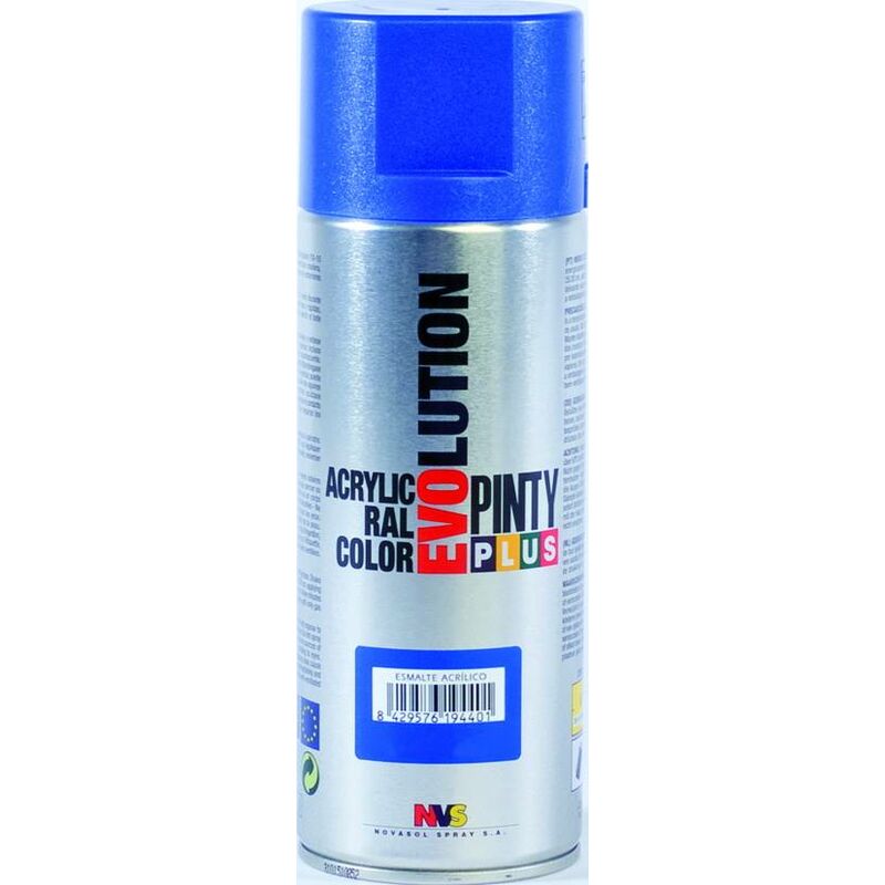 

Pintura spray acrílica 270cc Ral7001 gris