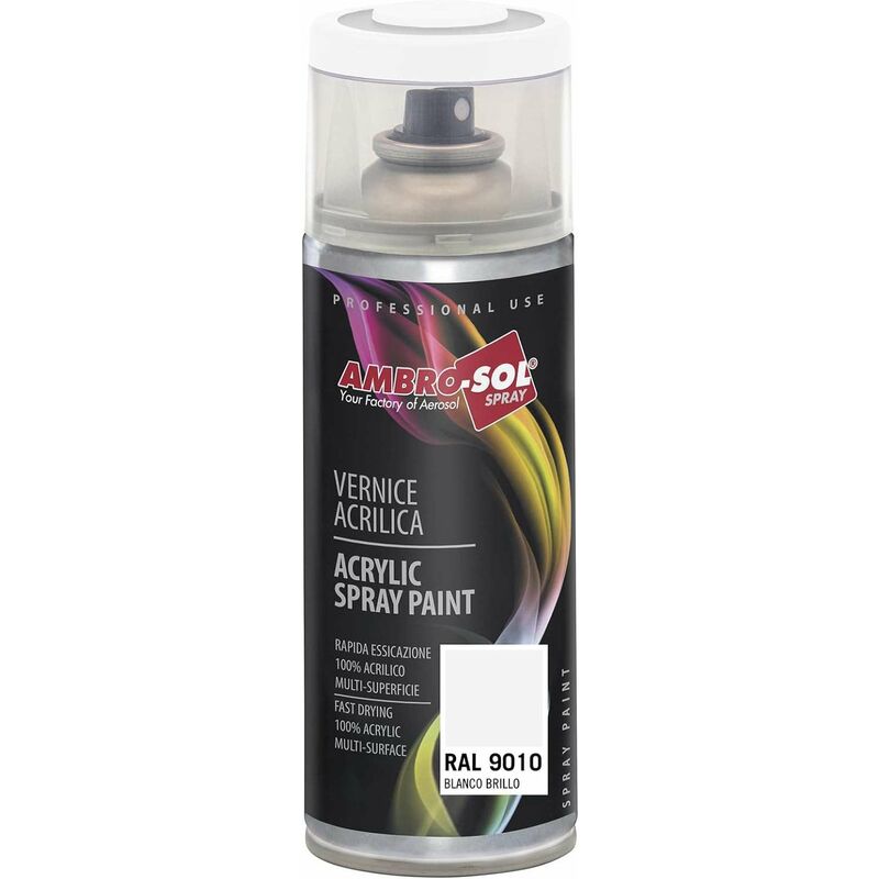 

Ambro-Sol Spray 400 Pintura Acrilica 9016 Blanco Trafico