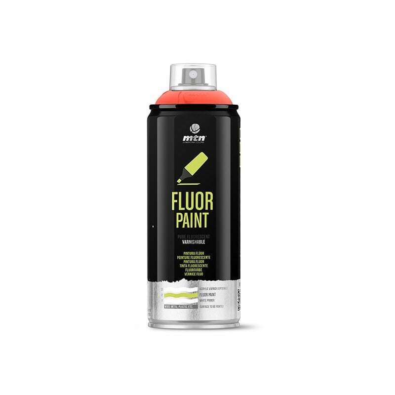 

Pintura aerosol rojo fluor