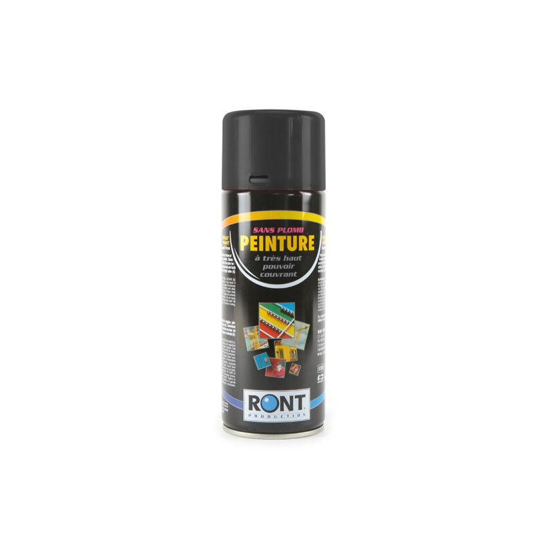 

Pintura Aerosol UNIVERSAL 400ml; Negro mate estándar