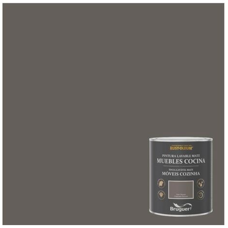 Pintura al agua p/mueb cocina mate lisa gr/os rust-oleum 2,5