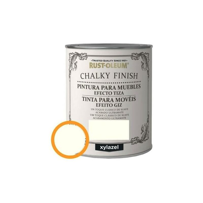 

Pintura Al Agua Para Muebles 750 Ml Blanco Chalky Rust-Oleum