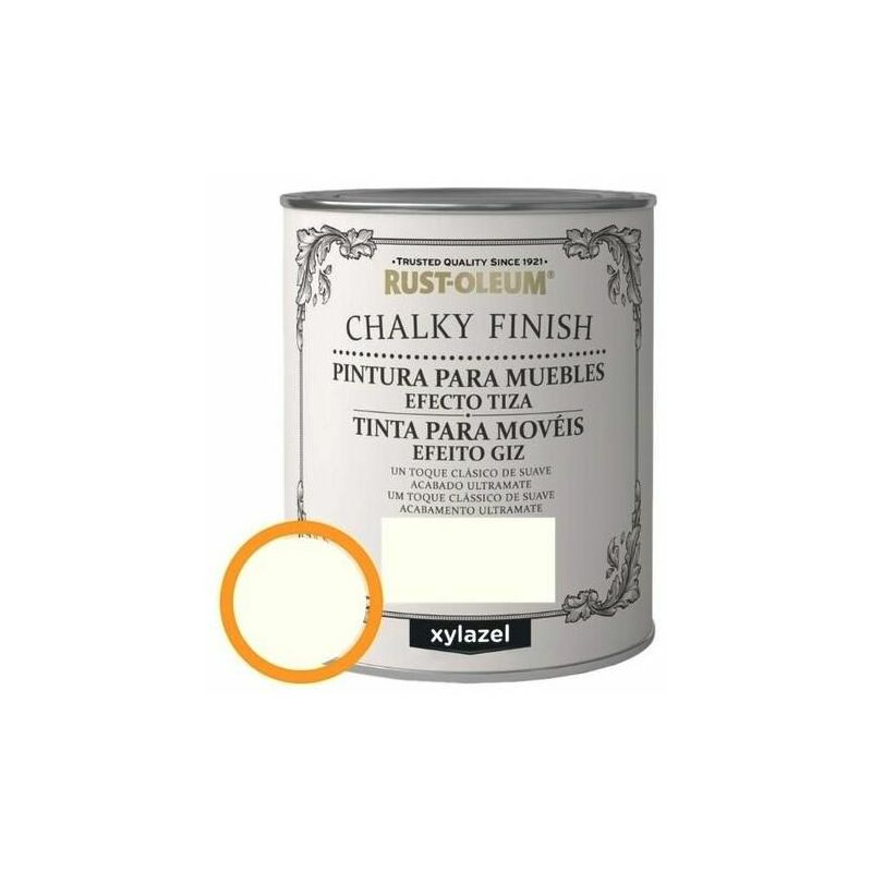 

Pintura Al Agua Para Muebles 125 Ml Blanco Chalky Rust-Oleum