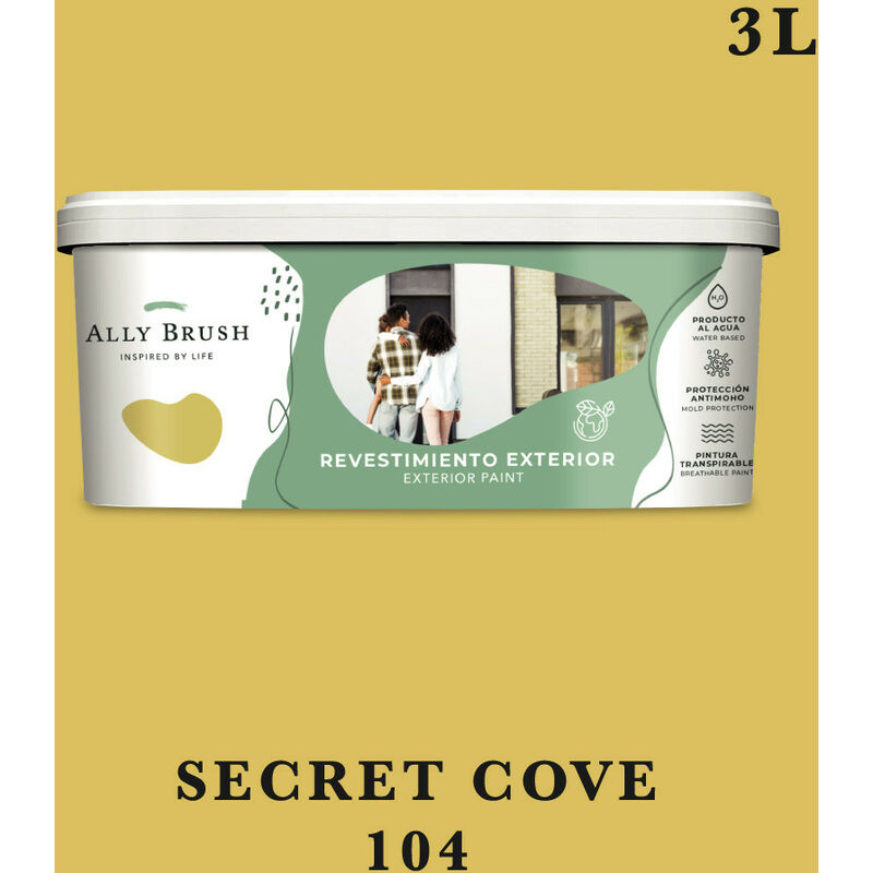 

PINTURA EXTERIOR SECRET COVE 3L - NEOFERR.. - Ally Brush