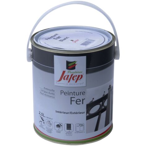 Pintura anticorrosiva blanca para hierro Jafep 2,5 L