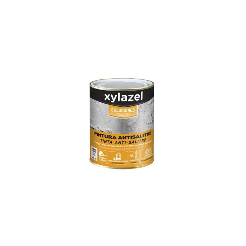

Xylazel - Pintura antihumedad antisalinidad 750ml.