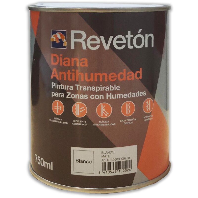 

PINTURA ANTIHUMEDAD BLANCO 750 ML - Reveton