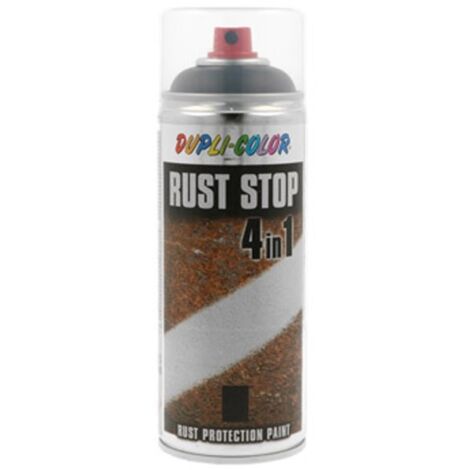 Pintura antioxidante spray rust stop 400 ml forja plata