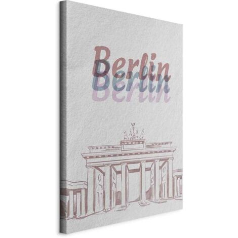 Pintura - Berlín en acuarela (1 parte) vertical