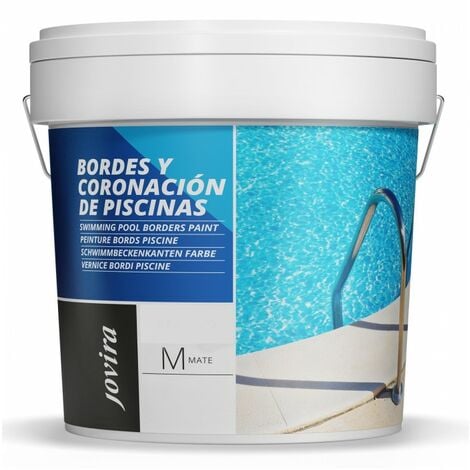 Pintura Bordes y Coronación de Piscinas Antideslizante