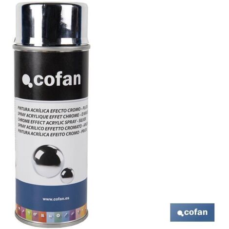 Pintura Cromo Plata 400 Ml