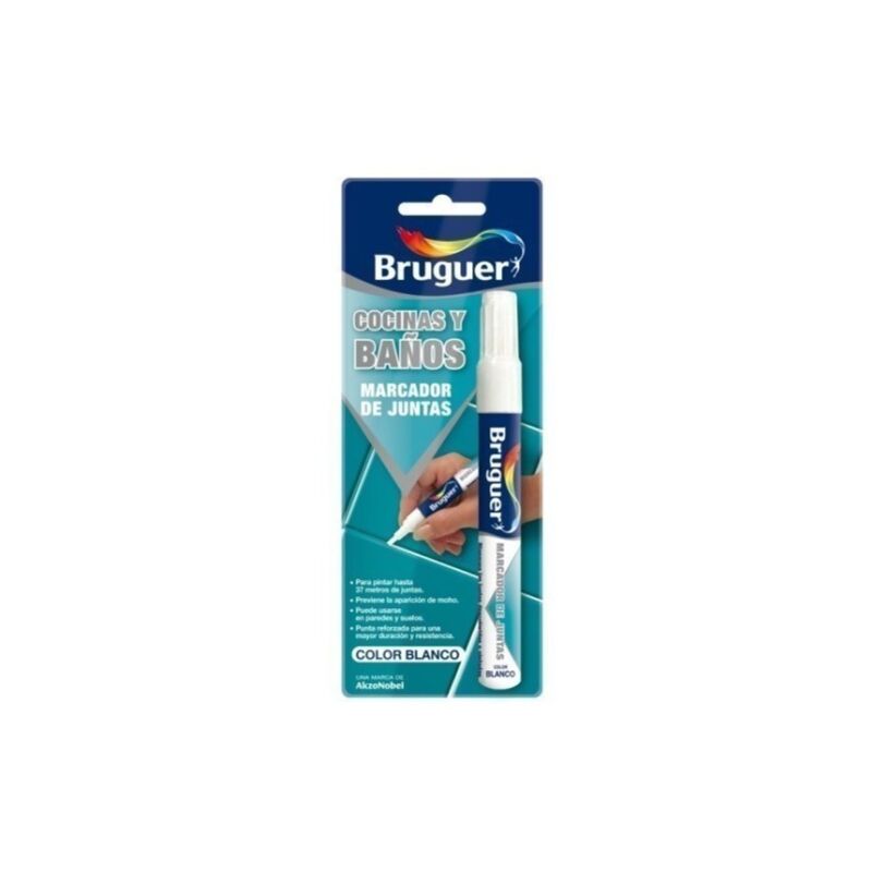 

Cubrejuntas Azulejo Blanco 7ml Rotulador