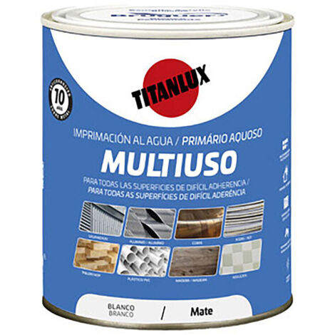 Pintura de Imprimación Titanlux Blanco Mate 750 ml
