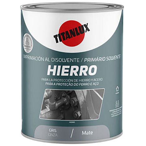 Pintura de Imprimación Titanlux Gris 750 ml