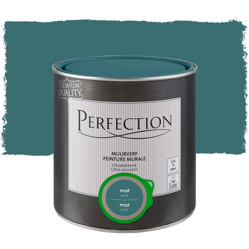 

Pintura de la pared de la Ultra Roofing - Jade - Mat - 2.5L - Jade - Perfection