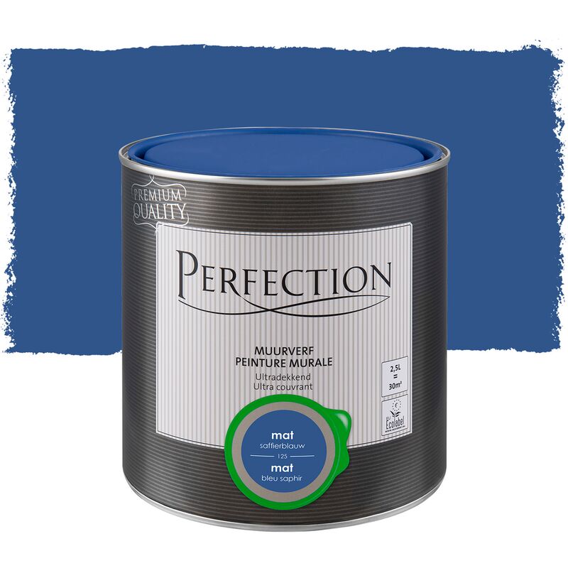 

Pintura de la pared de la Ultra Roofing - Sapphire Blue - Mat - 2.5L - Bleu saphir - Perfection