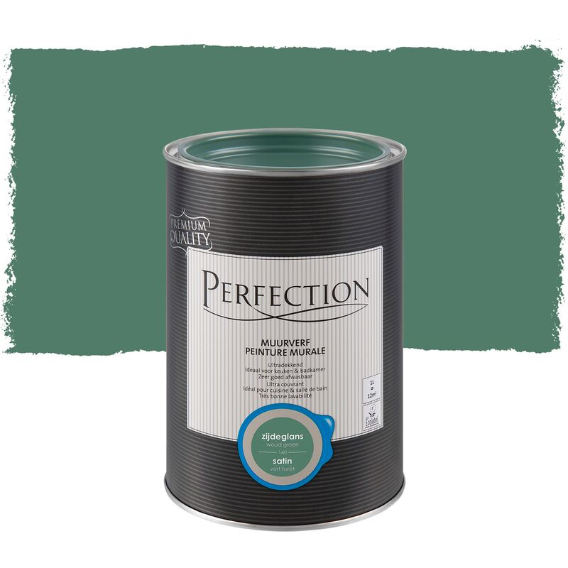 

Pintura de la pared de la Ultra Roofing - Forest Green - Satin - 1L - Vert forêt - Perfection