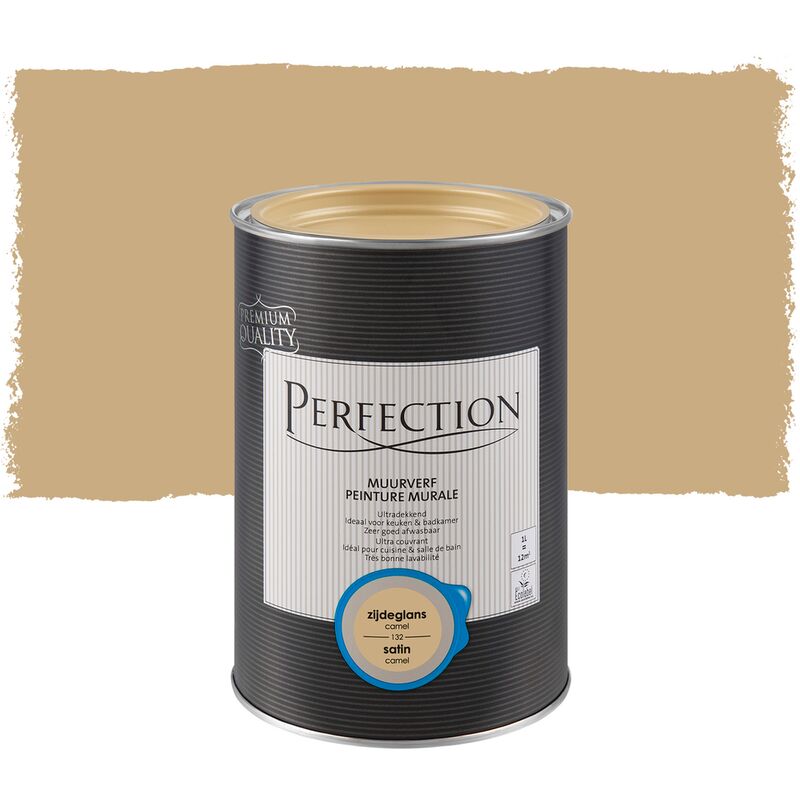

Pintura de la pared de la Ultra Roofing - Camel - Satin - 1L - Camel - Perfection
