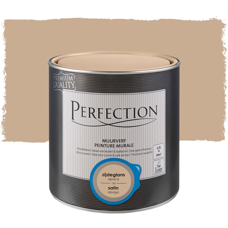 

Pintura de la pared de la Ultra Roofing - Alpaca - Satin - 2.5L - Alpaga - Perfection