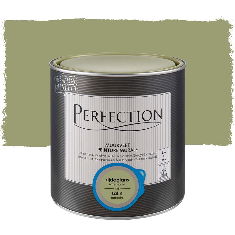 

Pintura de la pared de la Ultra Roofing - Rosemary - Satin - 2.5L - Romarin - Perfection