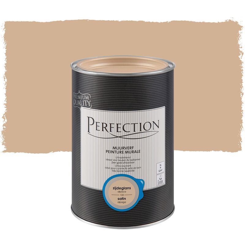 

Pintura de la pared de la Ultra Roofing - Alpaca - Satin - 1L - Alpaga - Perfection