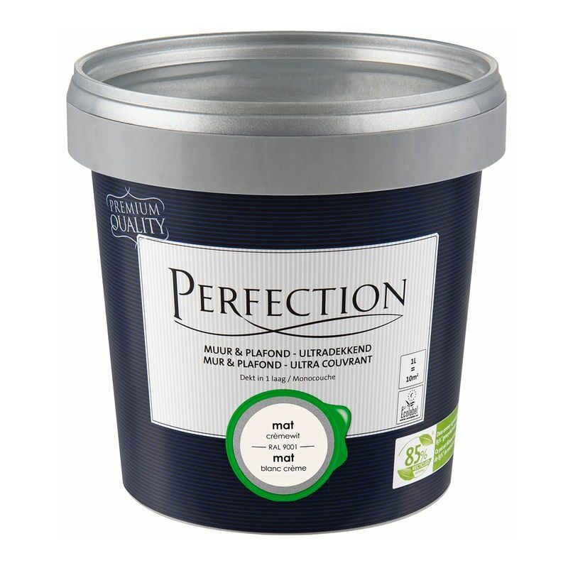 

pared pintar ultra-cubriendo estera RAL 9001 1L - RAL 9001 Crema Blanca - Perfection