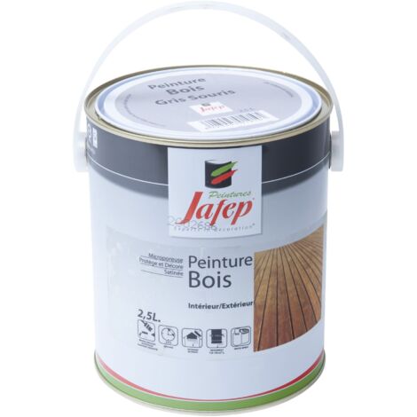 Pintura de madera gris ratón Jafep 2,5 L
