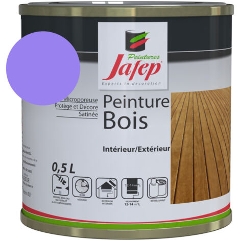 Pintura de madera lavanda Jafep 0,5 L