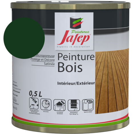 Pintura de madera verde inglés Jafep 0,5 L