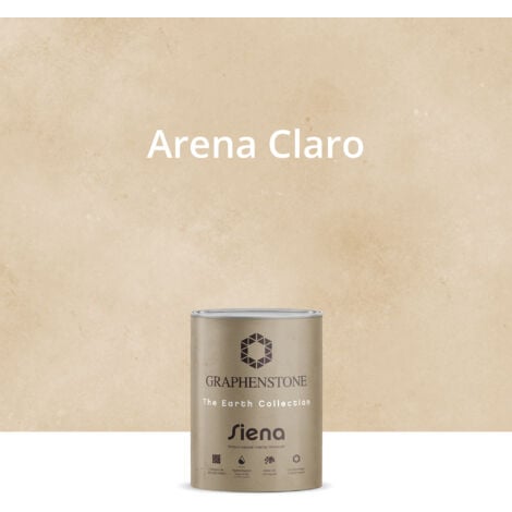 Pintura Ecológica INTERIOR Efecto LIMEWASH Base Cal SIENA Color ARENA CLARO 1L