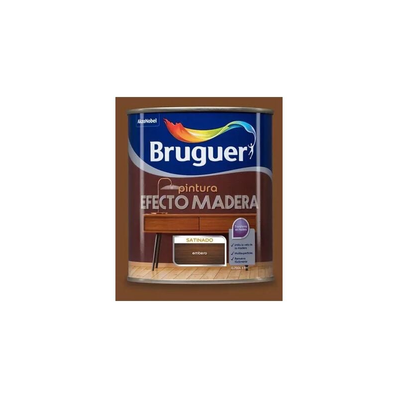 

PINTURA EFECTO MADERA 750 ML | COLOR: Embero - Embero - Bruguer