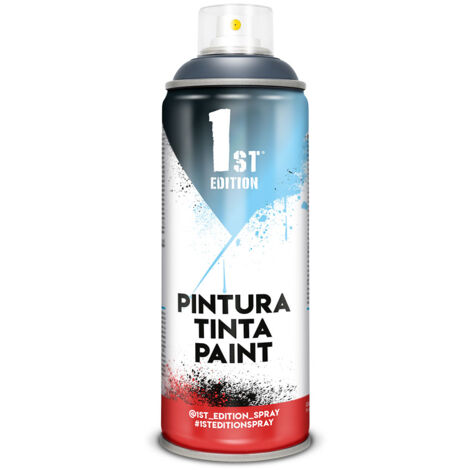 Pintura en spray 1st edition 520cc / 300ml mate gris mercurio ref 660