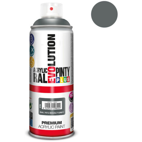 Pintura en spray pintyplus evolution 520 cc ral 7012 basalt grey