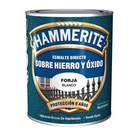 Pintura esmalte negro forja Hammerite