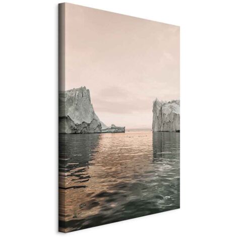 Pintura - Estatuas de hielo (1 pieza) vertical