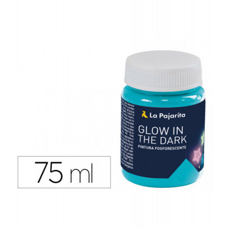PINTURA FOSFORESCENTE AZUL. 75ML LA PAJARITA 152716