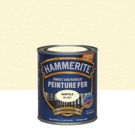 Pintura Hammerite Martillo Blanco 0,75 l - Hammerite