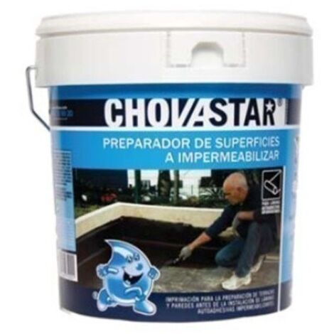 ASFALTOS CHOVA. PINTURA IMPRIM. PREP.SUP.IMPERM. CHOVASTAR CHOVA 4 KG