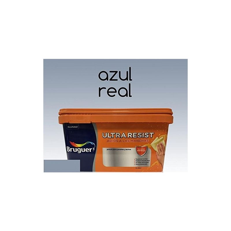 

Pintura interior Bruguer Ultra Resist Azul real 4 Lt