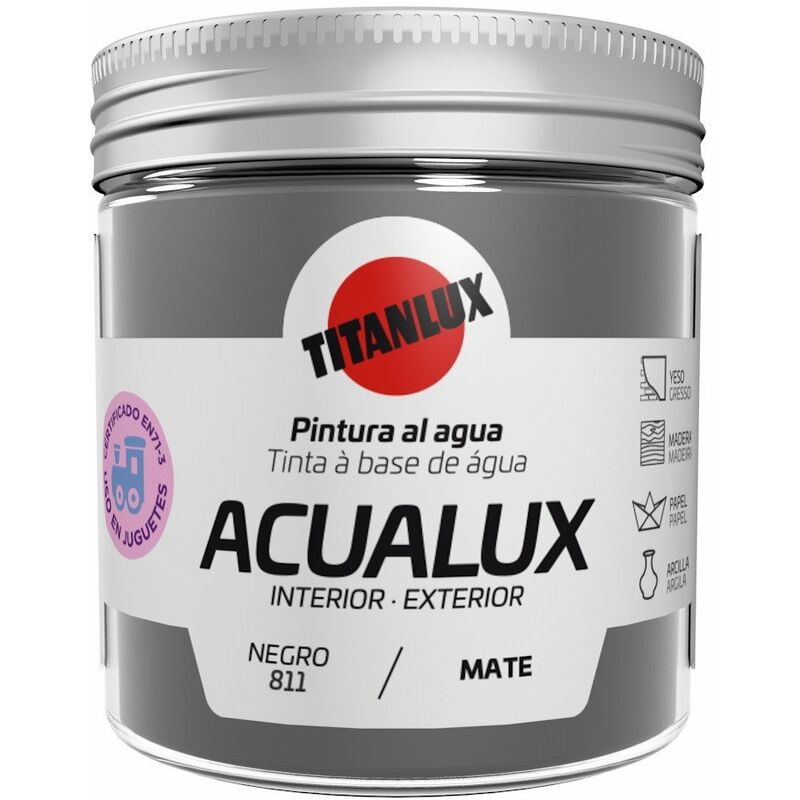 

Pintura Manualid. Al Agua 75 Ml Ne Mate Acualux Titan