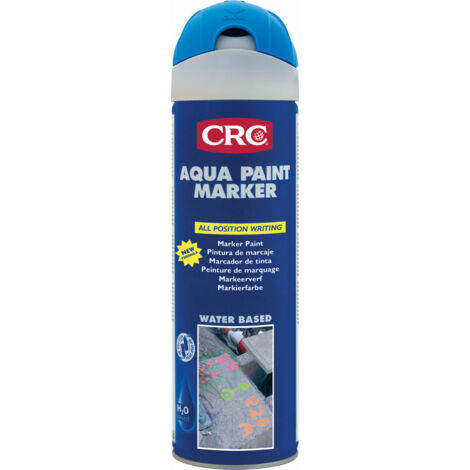 Pintura marcaje crc azul spray 500ml aqua paint 30013-aa