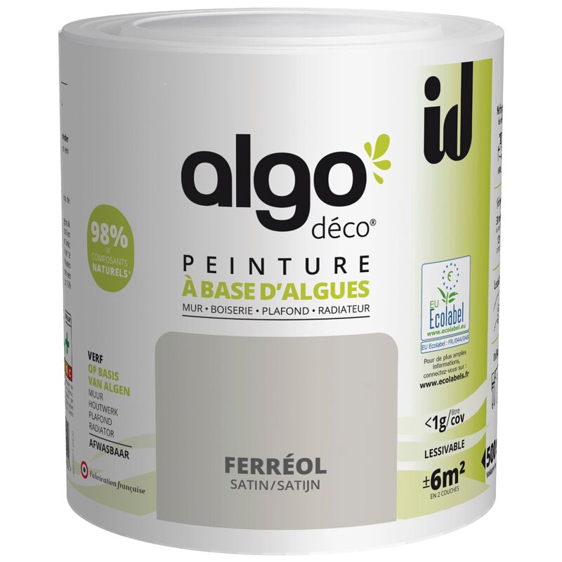 

Pintura Mural Ferreol satinado - 500ml - Ferréol - Algo